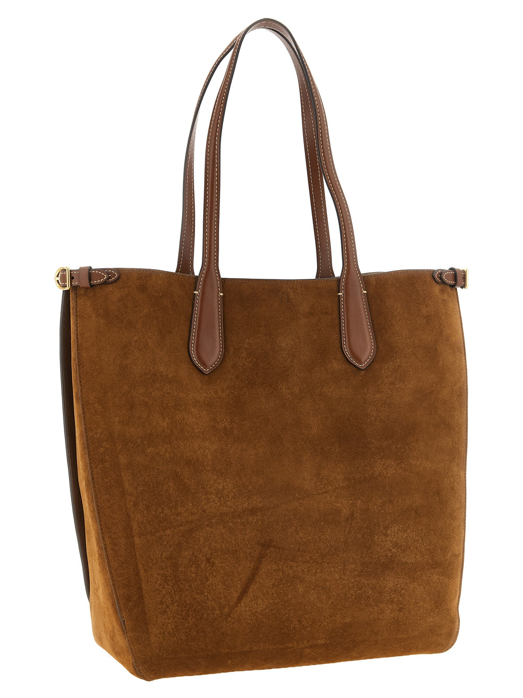 Brown Cowhide Shoulder Bag