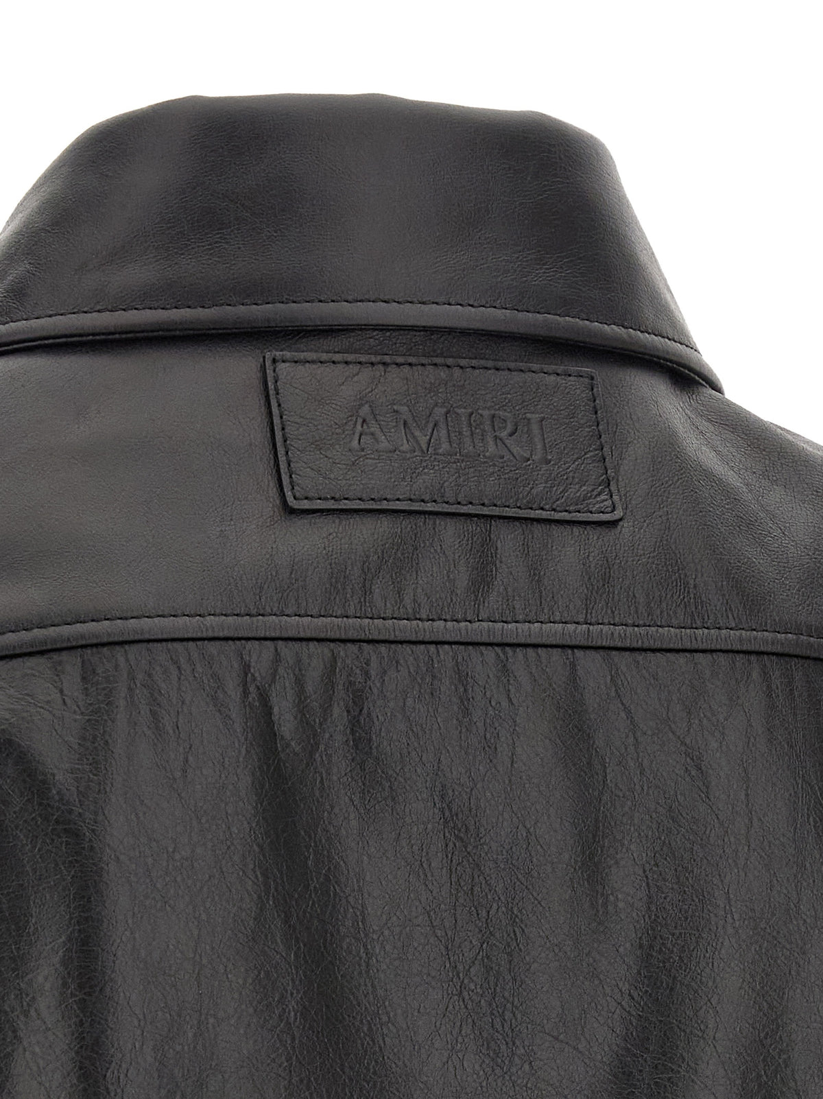 Black Calfskin Leather Jacket