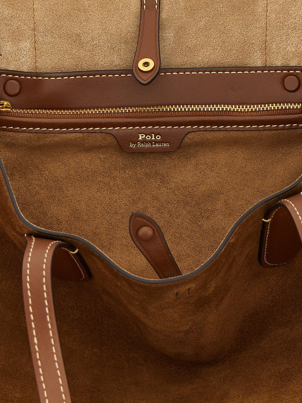 Brown Cowhide Shoulder Bag