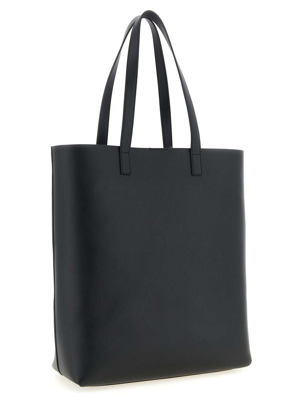 Black Calfskin Tote Bag