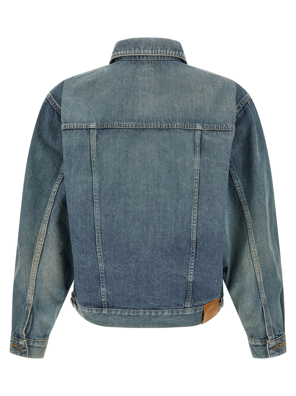 Blue Cotton Denim Jacket