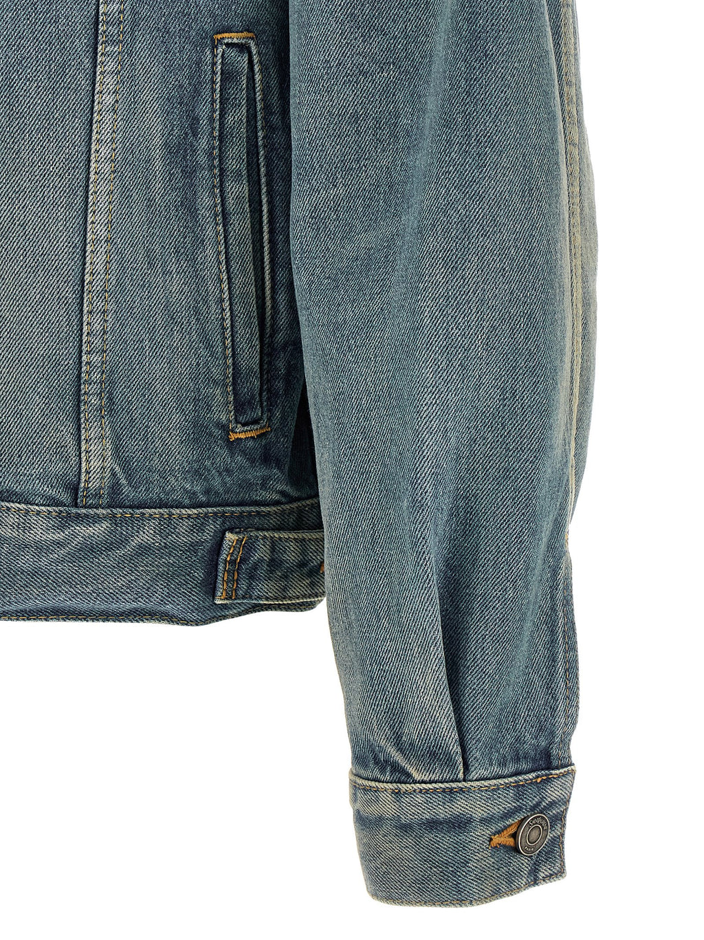 Blue Cotton Denim Jacket