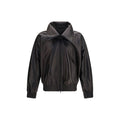 Black Lamb Ovis Aries Leather Jacket