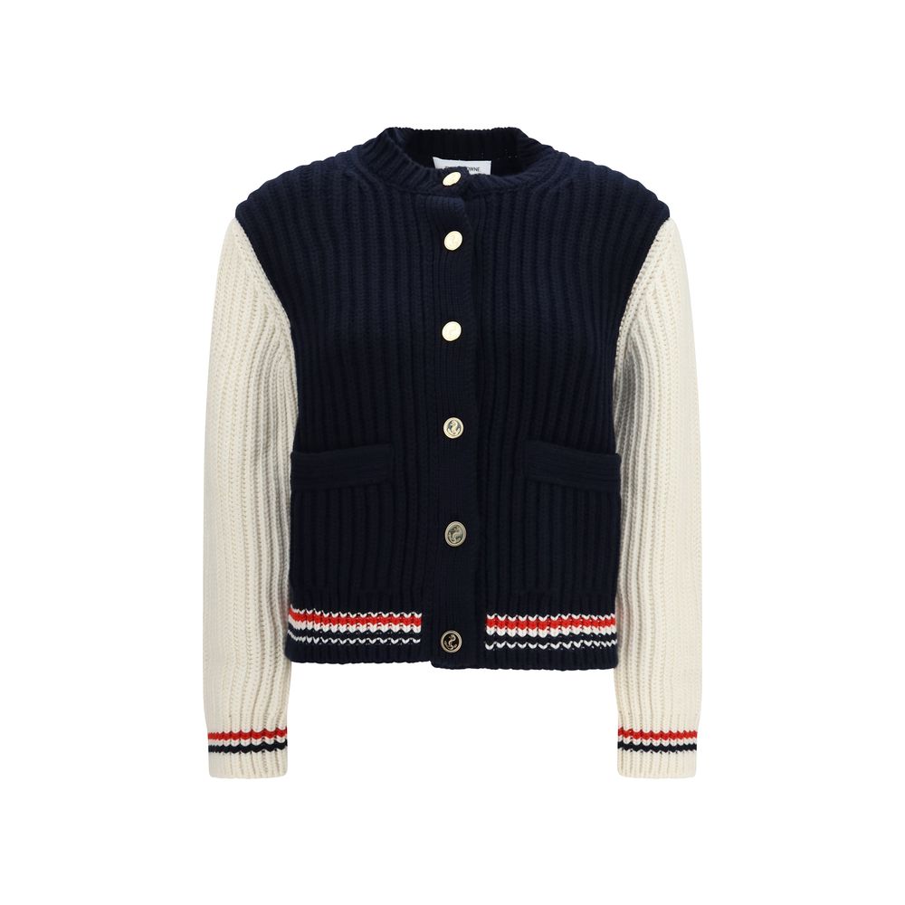 Blue Cashmere Cardigan