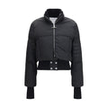 Black Polyamide Full-Length Jacket
