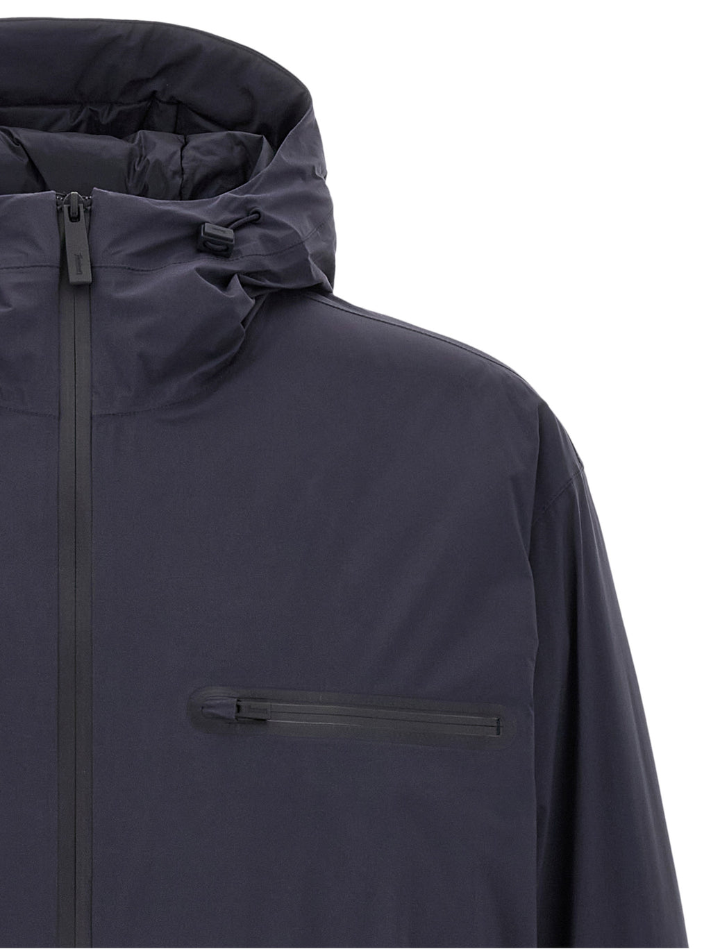 Blue Polyamide Shell Jacket