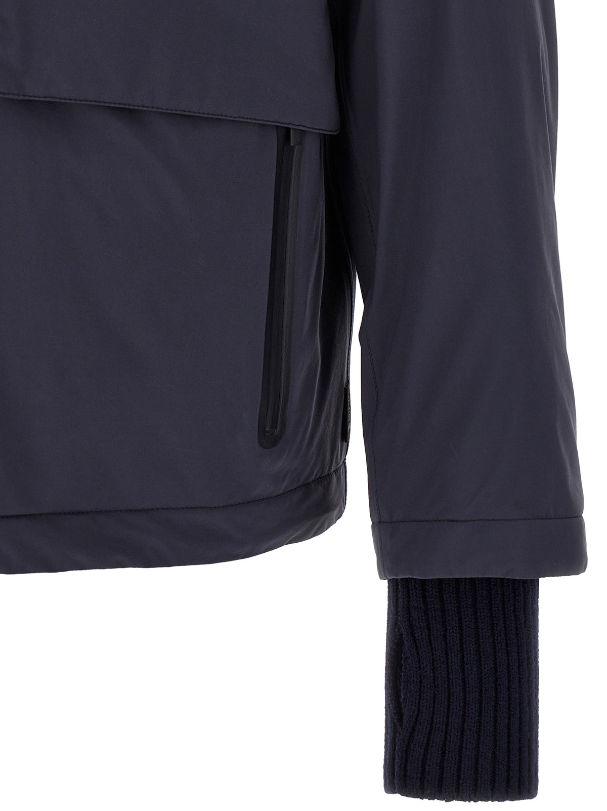 Blue Polyamide Shell Jacket