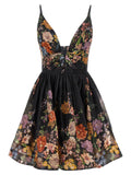 Black Linen Casual Dress