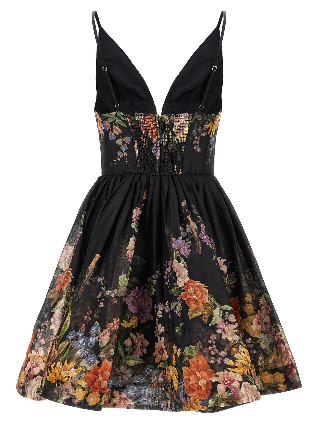 Black Linen Casual Dress