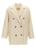 White Virgin Wool Coat