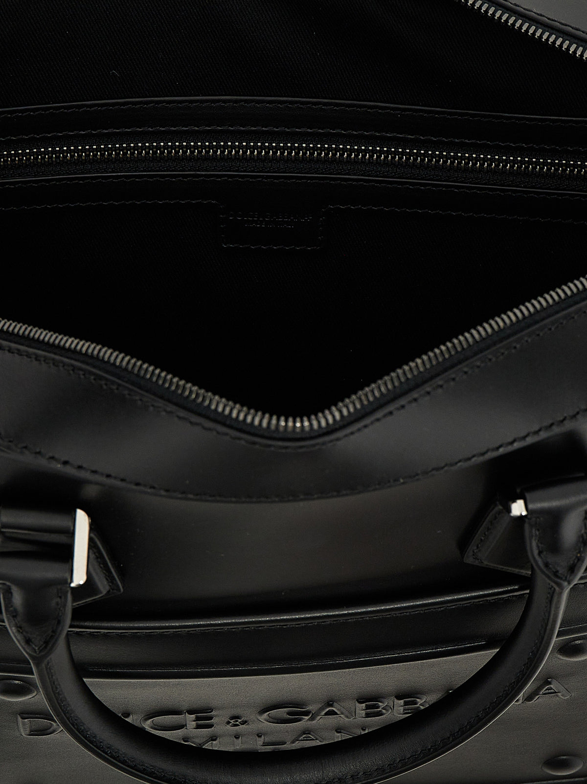 Black Lamb Leather Tote Bag