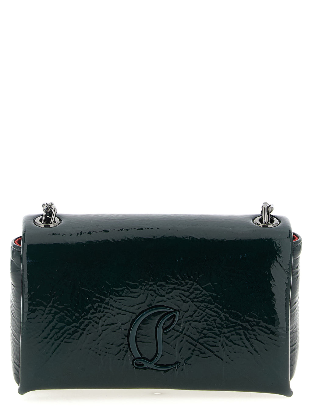 Bicolor Calfskin Crossbody Bag