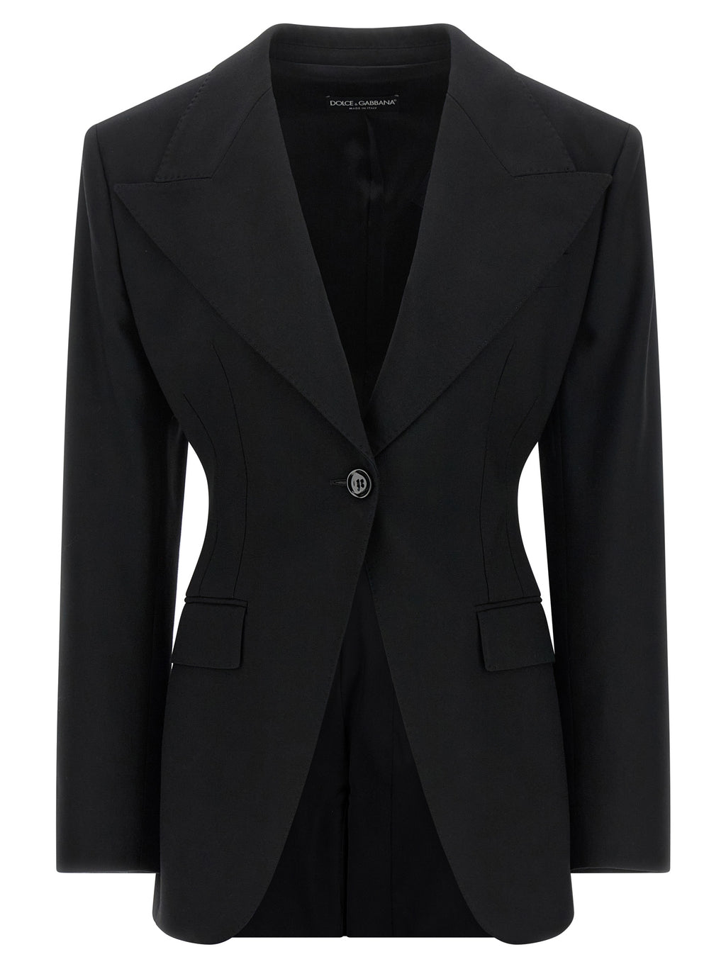 Black Virgin Wool Blazer