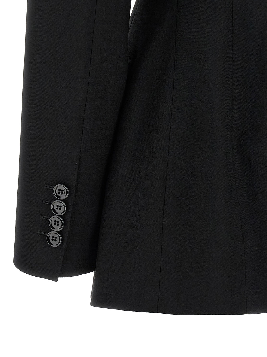 Black Virgin Wool Blazer