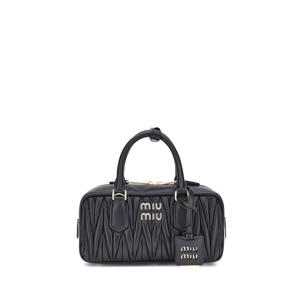 Black Calf Leather Bos Taurus Handbag