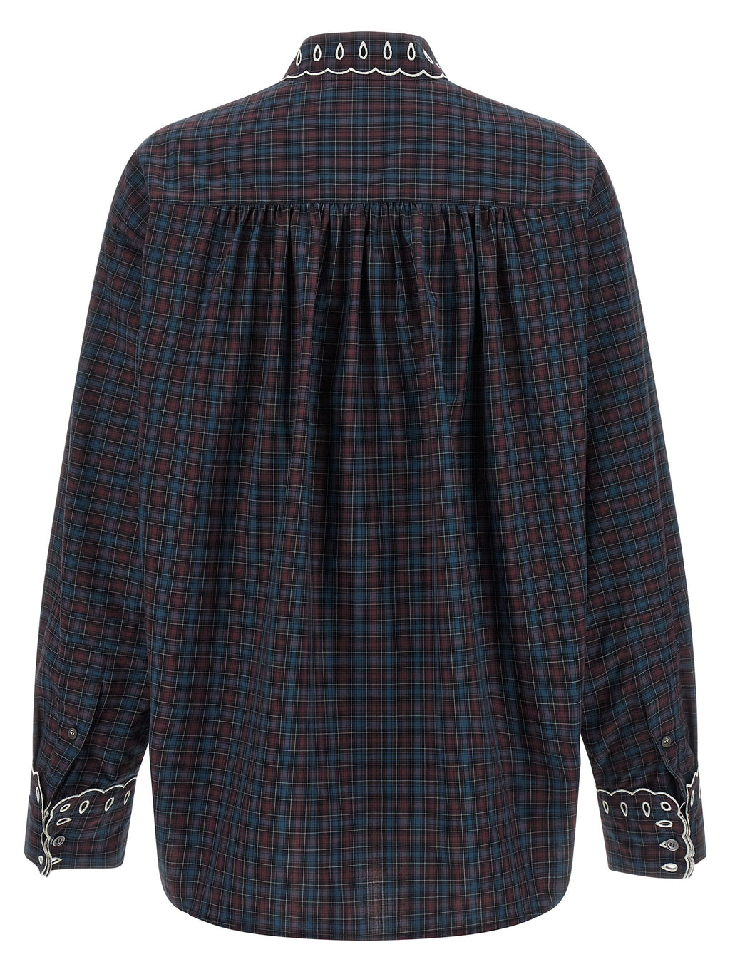 Blue Cotton Blouse