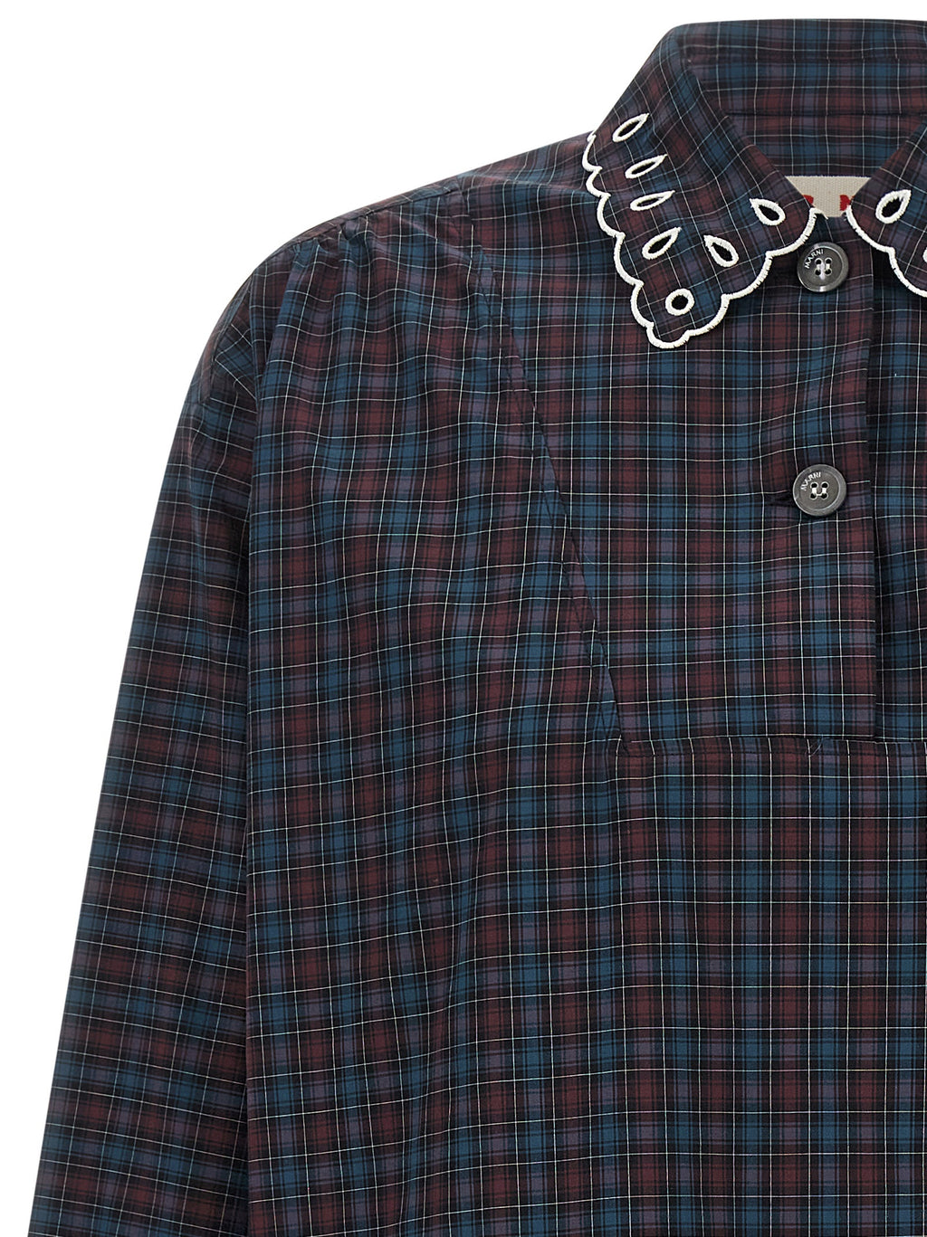 Blue Cotton Blouse