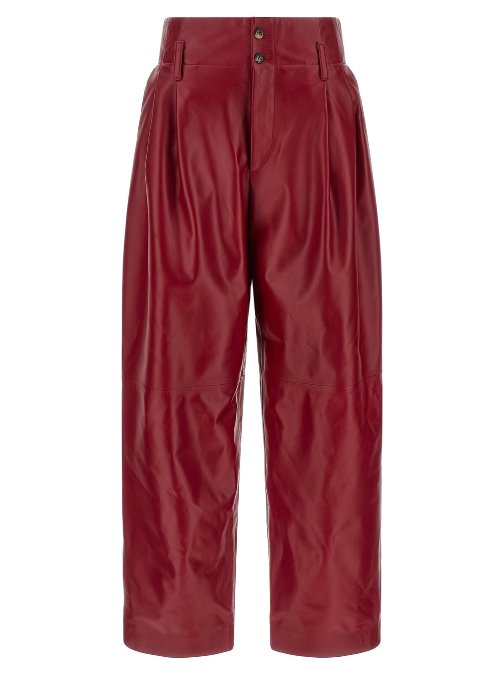 Red Leather Pants