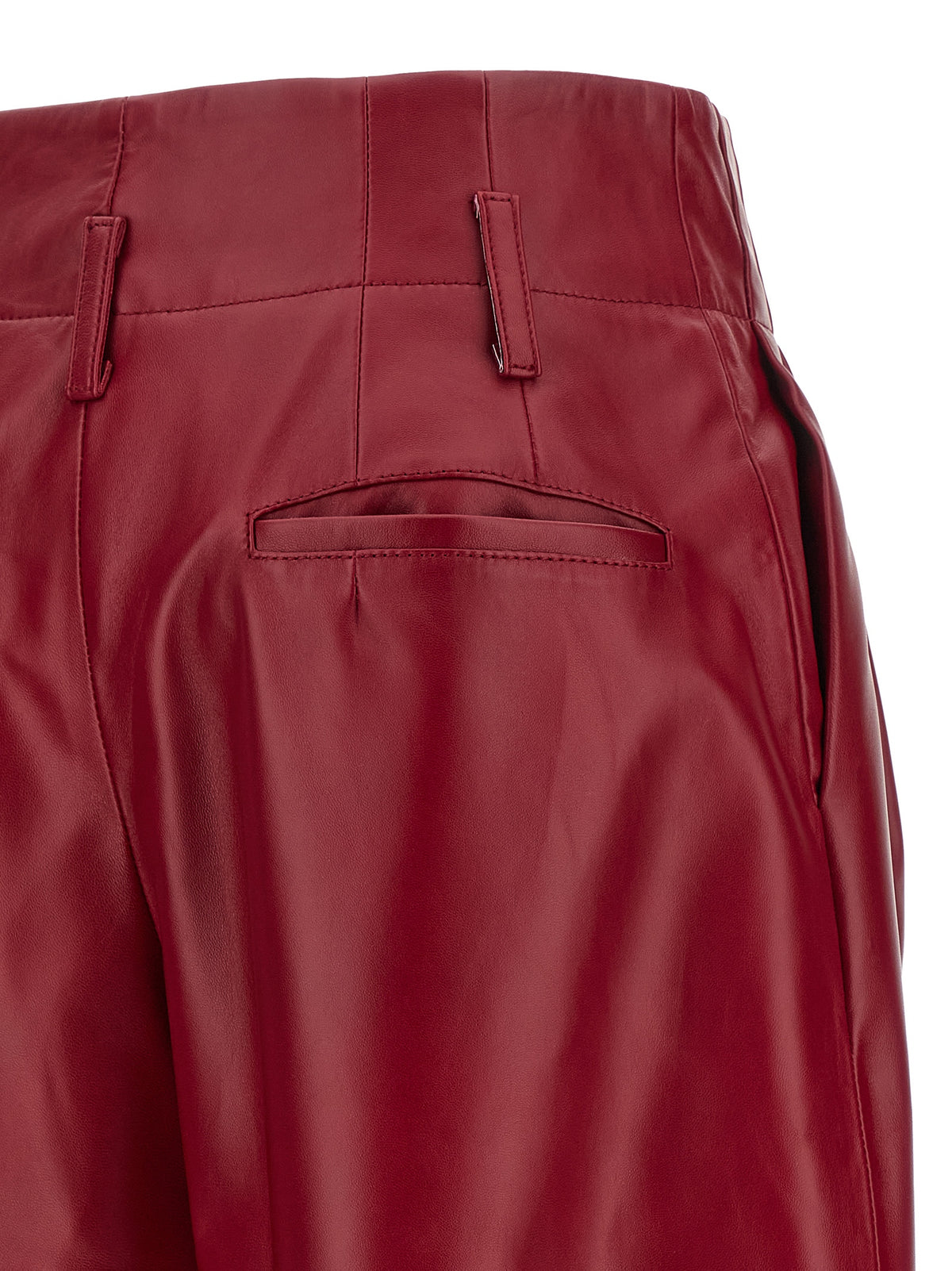 Red Leather Pants
