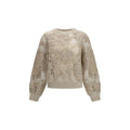 Beige Mohair Sweatshirt