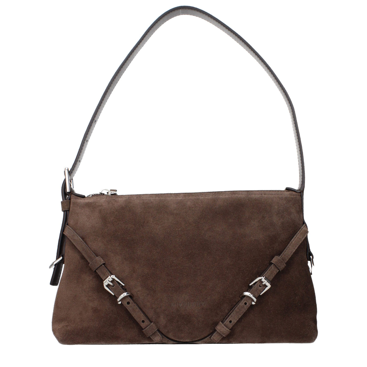Brown Leather Shoulder Bag
