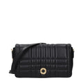 Black Leather Crossbody Bag