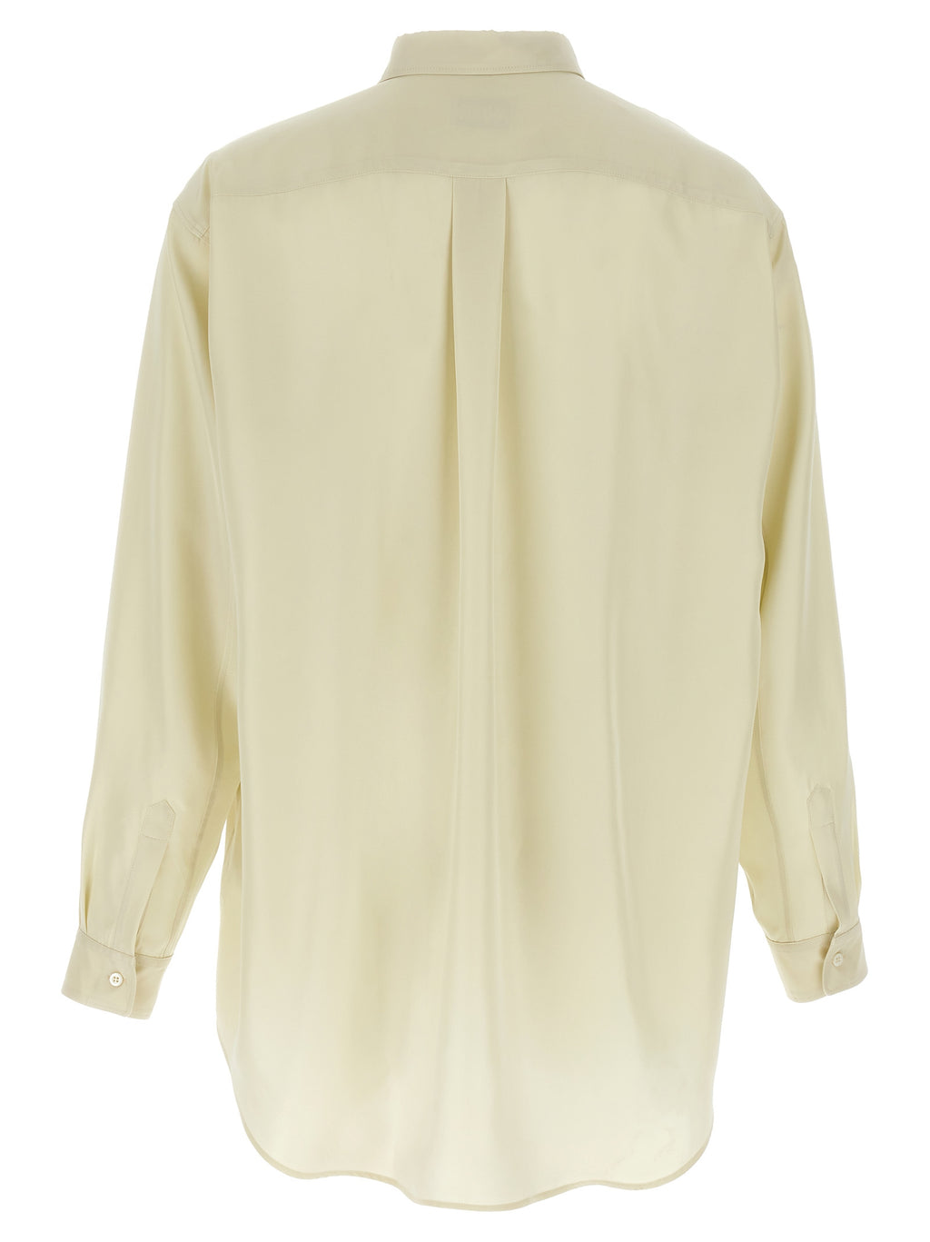 Beige Silk Blouse