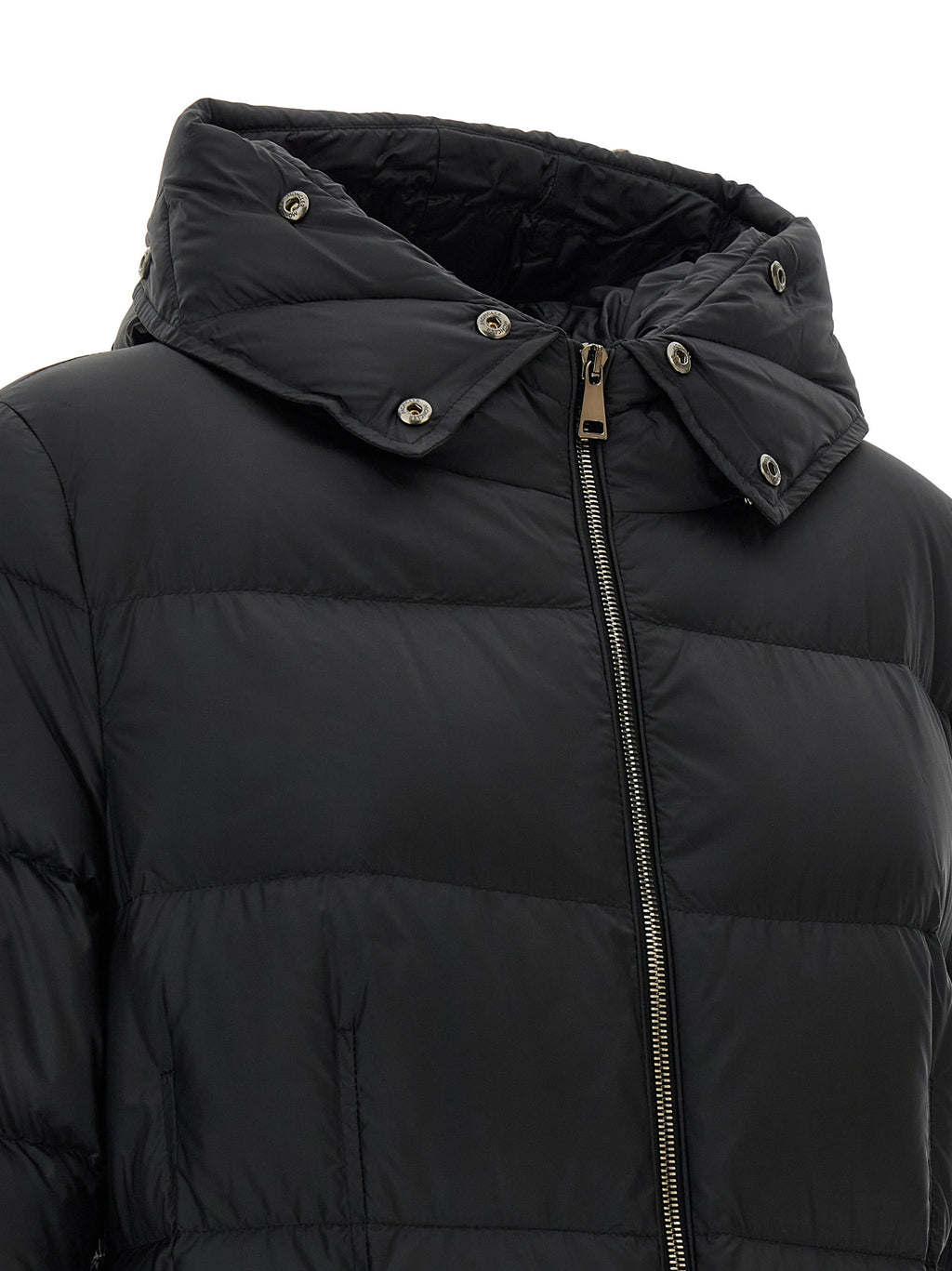 Black Polyamide Coat