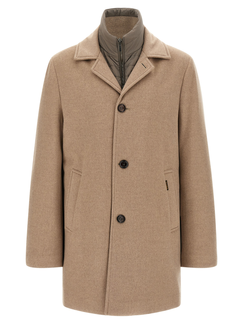 Beige Wool Coat