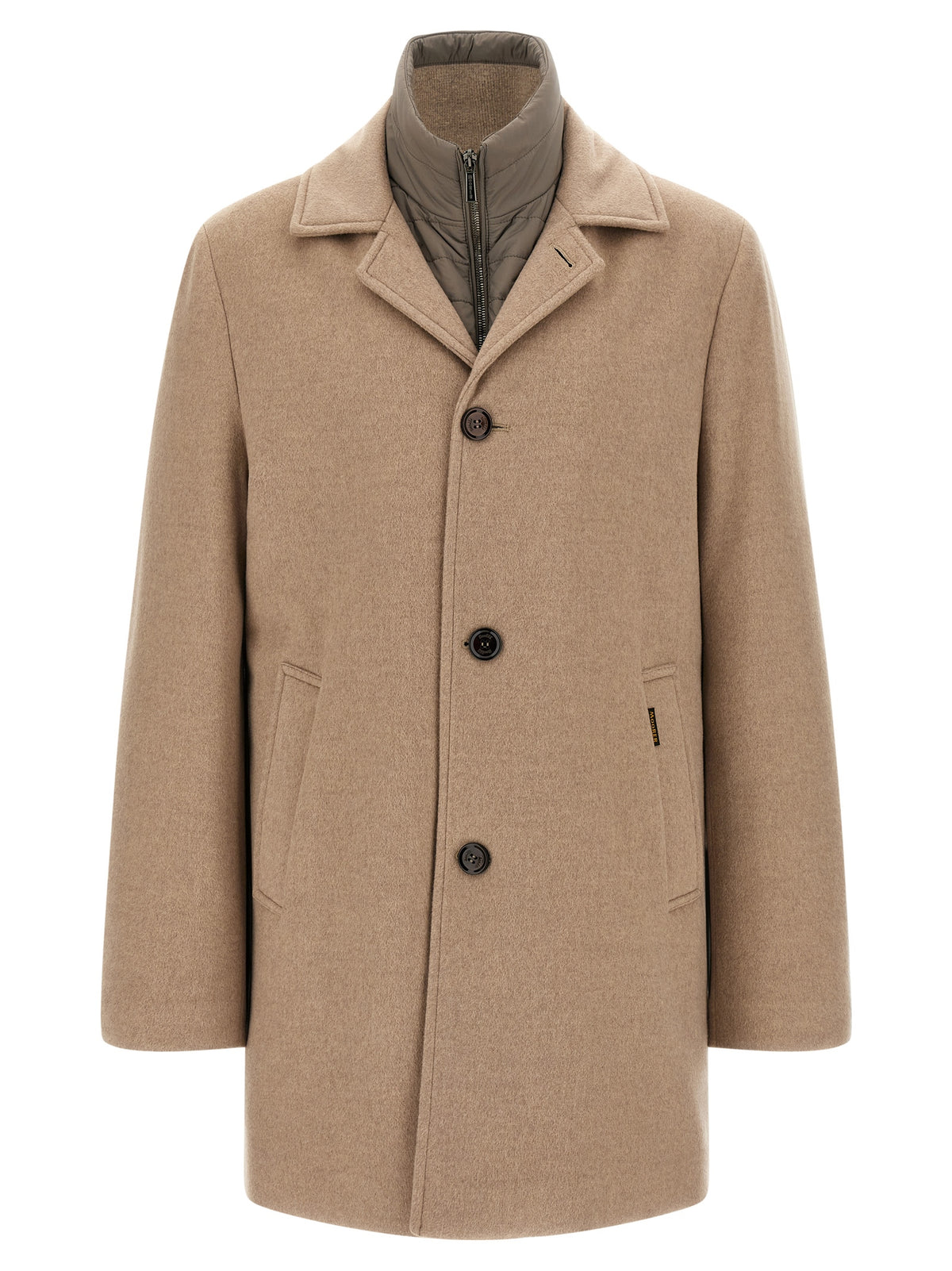 Beige Wool Coat