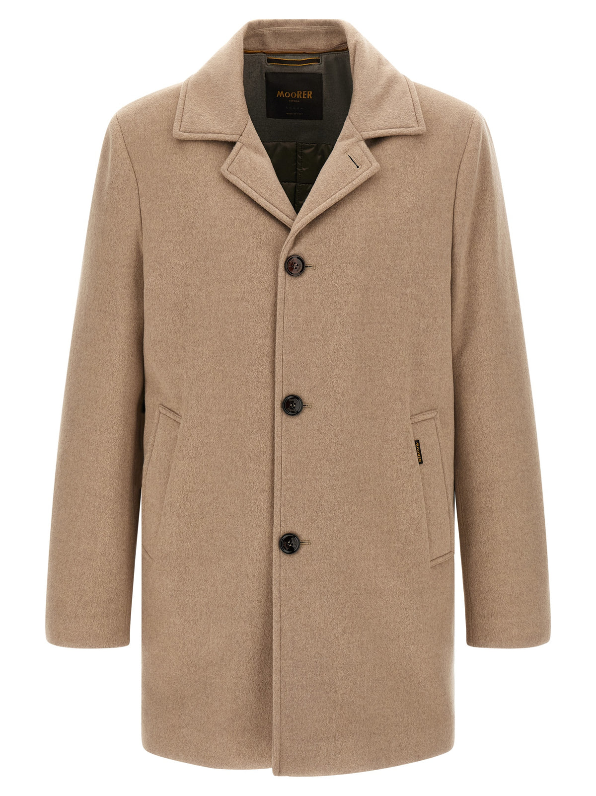 Beige Wool Coat