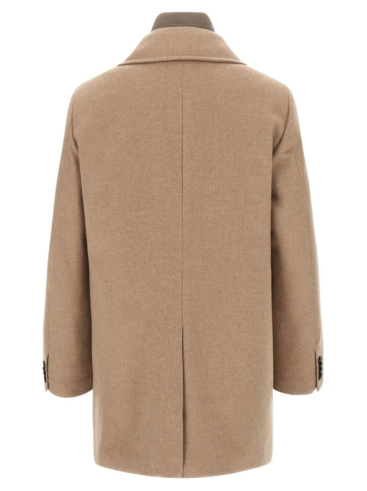 Beige Wool Coat