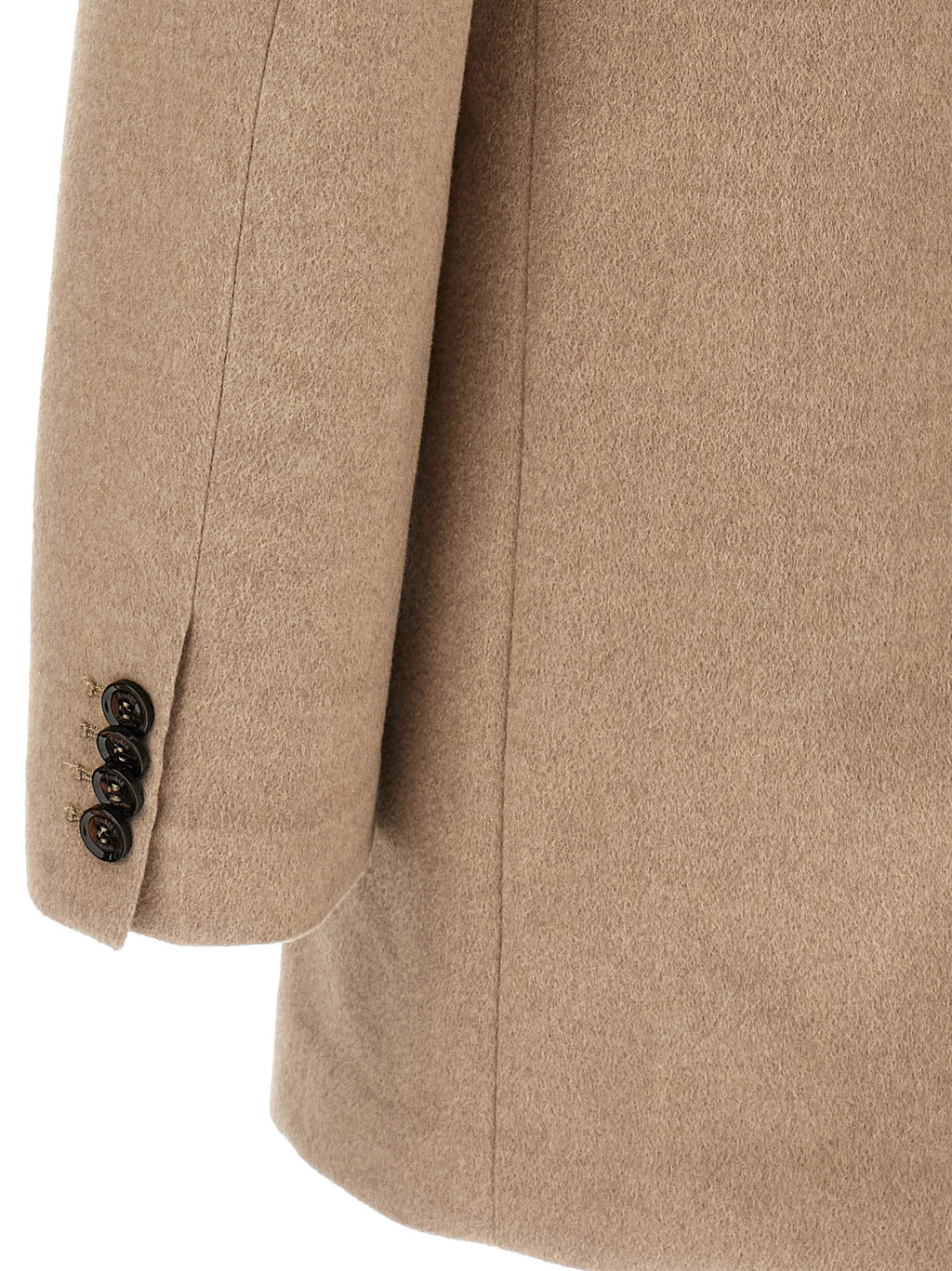 Beige Wool Coat