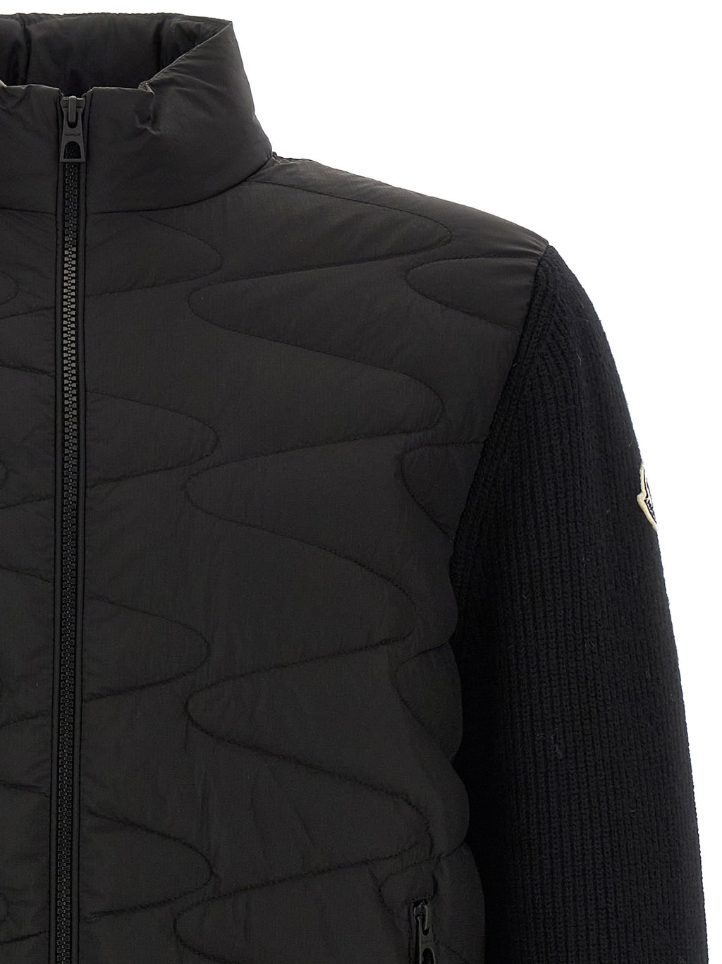 Black Polyamide Cardigan