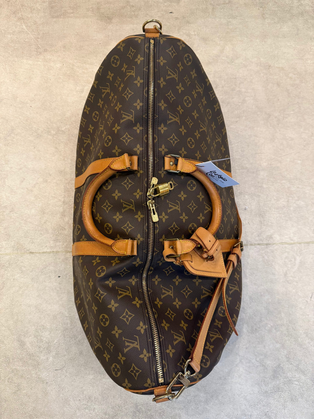 LOUIS VUITTON KEEPALL 60 Monogram with Strap