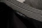 Gray Checkered Single Breasted Jacket Blazer