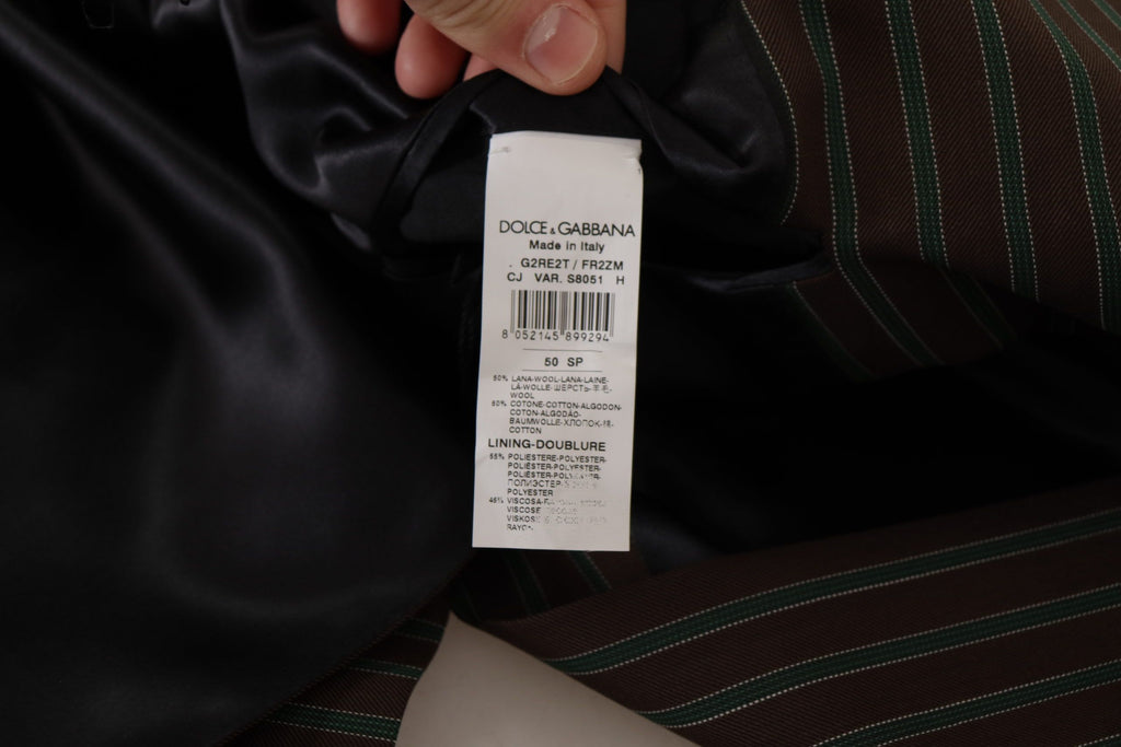 Multicolor Stripes Double Breasted Blazer