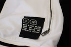 Black Polyester Hooded Full Zip Jacket