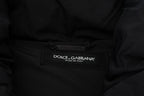 Black Sleeveless DG Metal Embellishment Jacket