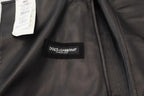 Silver Leather Biker Coat Lambskin Jacket