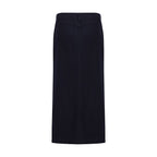 Blue Cotton Skirt