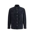 Suede leather shirt Jacket