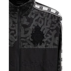 Black Polyester Shell Jacket