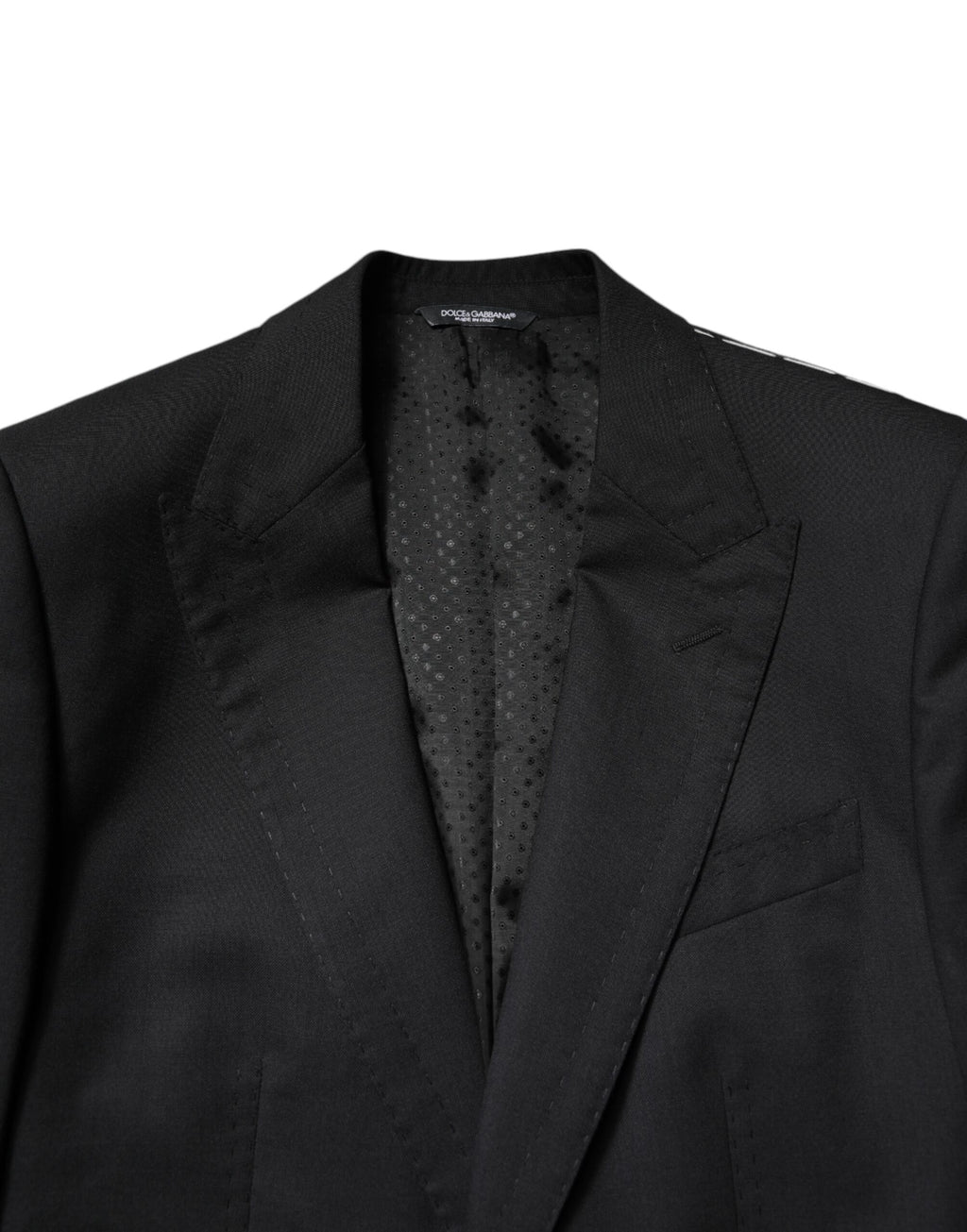 Black Single Breasted Formal Blazer with Vest