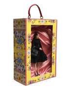 Black Dress Ceramic Porcelain Fashion Leather Sicily Dolls