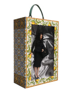 Black Dress Ceramic Porcelain Fashion Leather Sicily Dolls