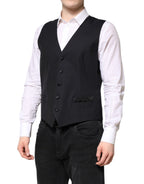 Dark Blue MARTINI Wool Suit 2 Piece Jacket