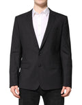 Dark Gray MARTINI Single Breasted Jacket