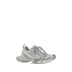 Gray Polyethylene Chunky Sneakers