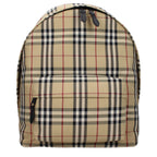 Beige Fabric Backpack